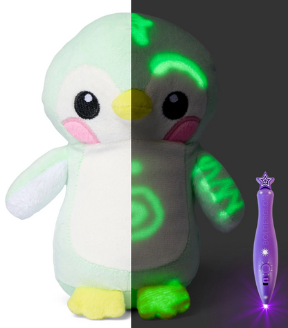 Lumibo Sihirli Çizim Özellikli Karanlıkta Parlayan Pelüş Penguen